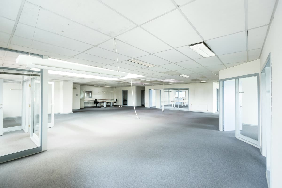 Commercial office after build-out